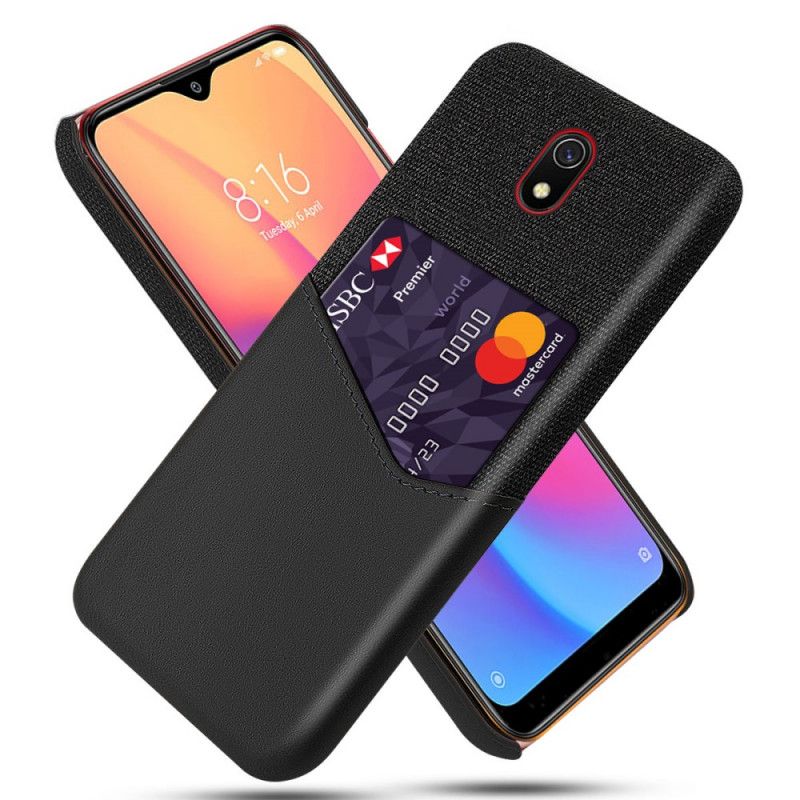 Hoesje Xiaomi Redmi 8A Grijs Ksq Kaarthouder