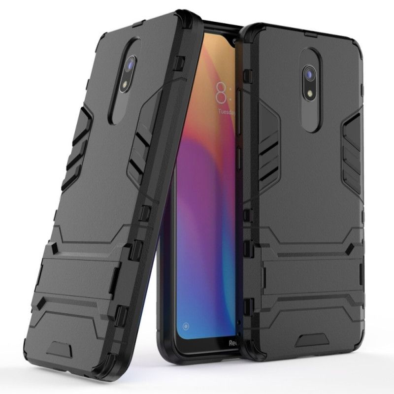 Hoesje Xiaomi Redmi 8A Grijs Zwart Ultrabestendig