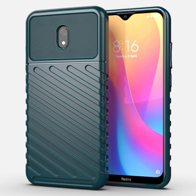 Hoesje Xiaomi Redmi 8A Groen Zwart Donderreeks