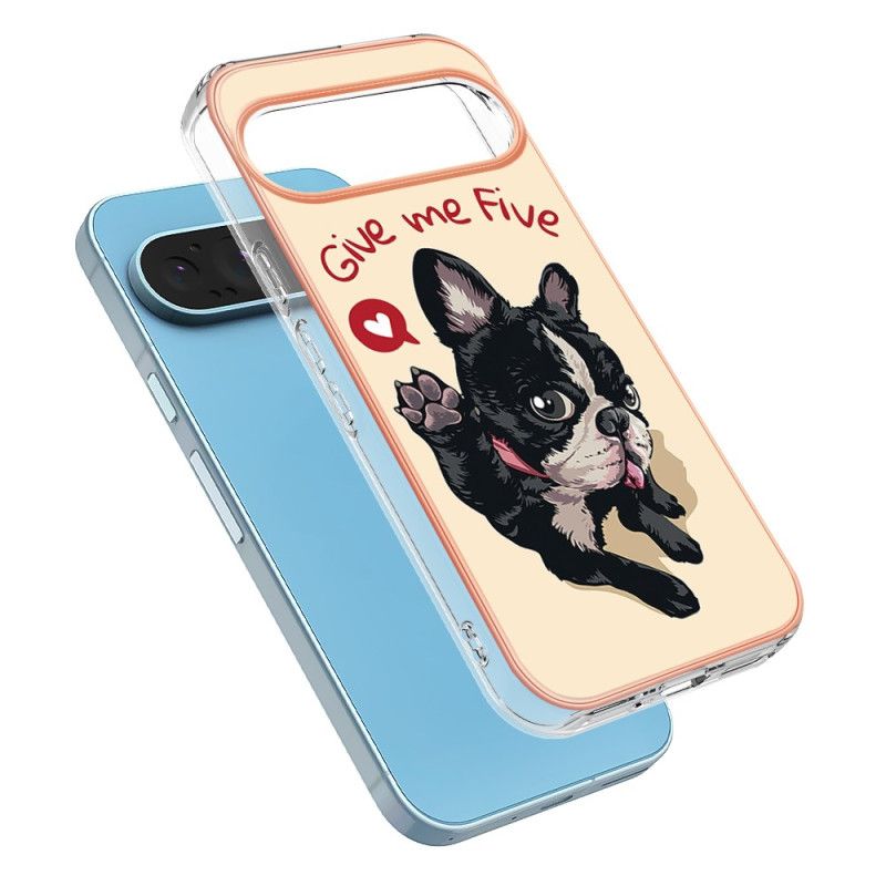 Case Hoesje Google Pixel 9 Pro Xl Telefoonhoesje Hond Geef Mij Vijf