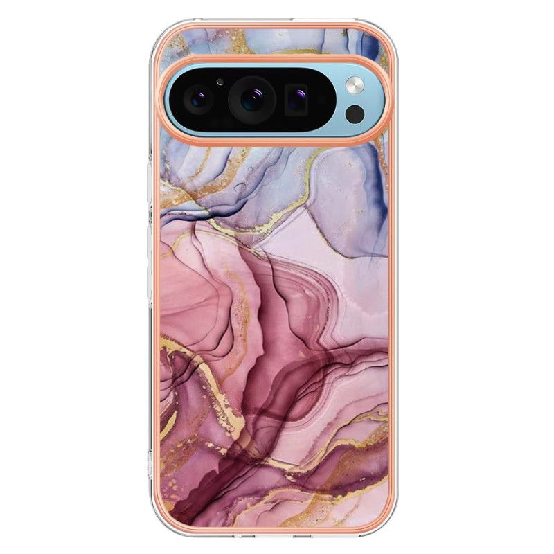 Case Hoesje Google Pixel 9 Pro Xl Telefoonhoesje Marmeren Stijl