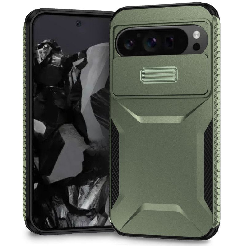 Cover Hoesje Google Pixel 9 Pro Xl Telefoonhoesje Verschuifbare Camerabeschermer