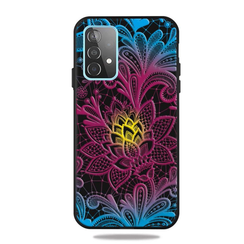 Case Hoesje Samsung Galaxy A72 4G / A72 5G Telefoonhoesje Intens Bloemig