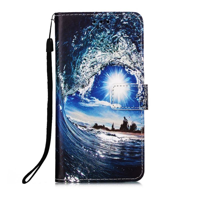 Cover Folio-hoesje Samsung Galaxy A72 4G / A72 5G Telefoonhoesje Hou Van De Golf