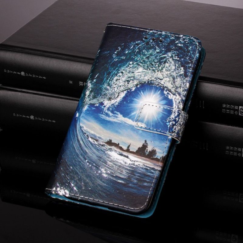 Cover Folio-hoesje Samsung Galaxy A72 4G / A72 5G Telefoonhoesje Hou Van De Golf