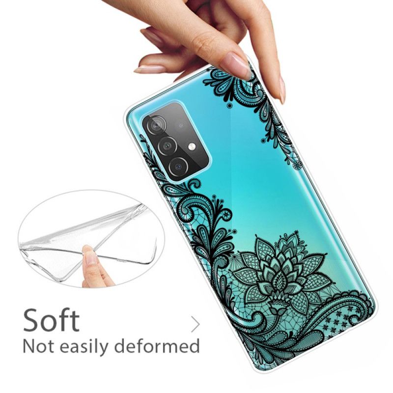 Cover Hoesje Samsung Galaxy A72 4G / A72 5G Telefoonhoesje Sublieme Kant