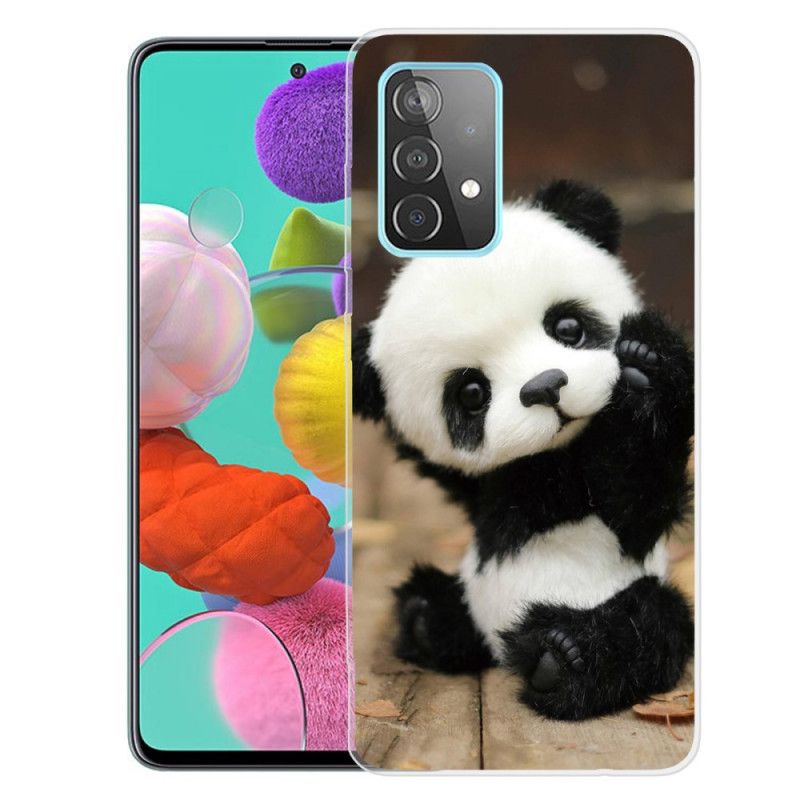 Hoesje Samsung Galaxy A72 4G / A72 5G Flexibele Panda