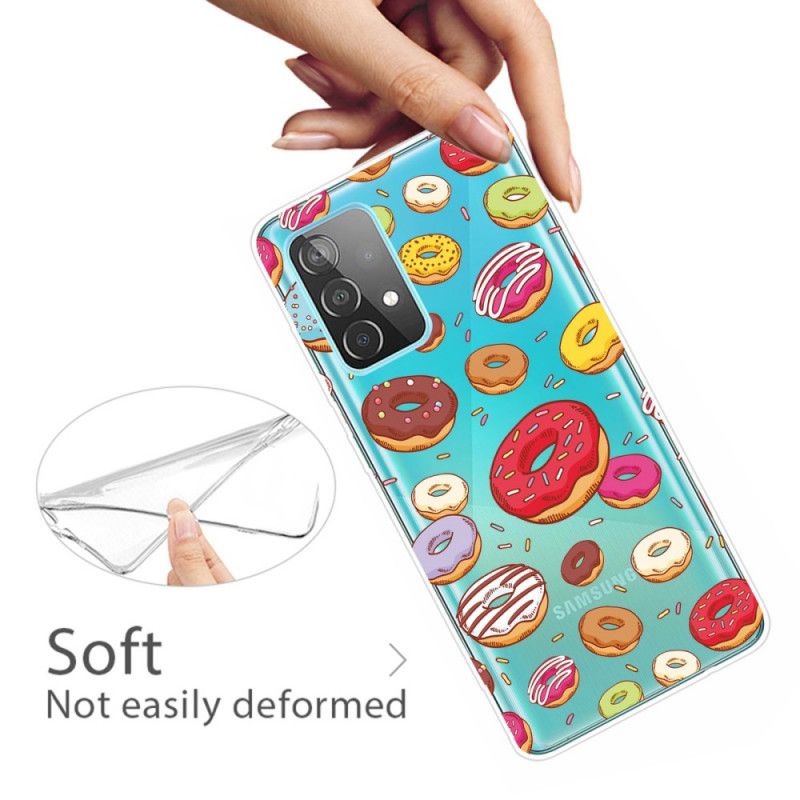 Hoesje Samsung Galaxy A72 4G / A72 5G Hou Van Donuts