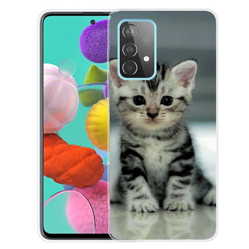 Hoesje Samsung Galaxy A72 4G / A72 5G Kitten Kitten