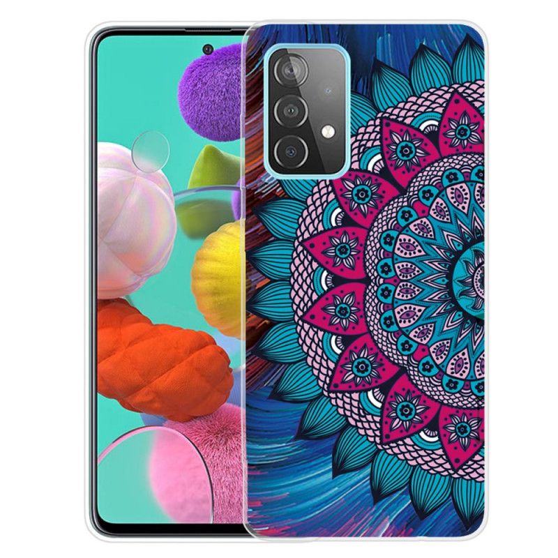 Hoesje Samsung Galaxy A72 4G / A72 5G Kleurrijke Mandala