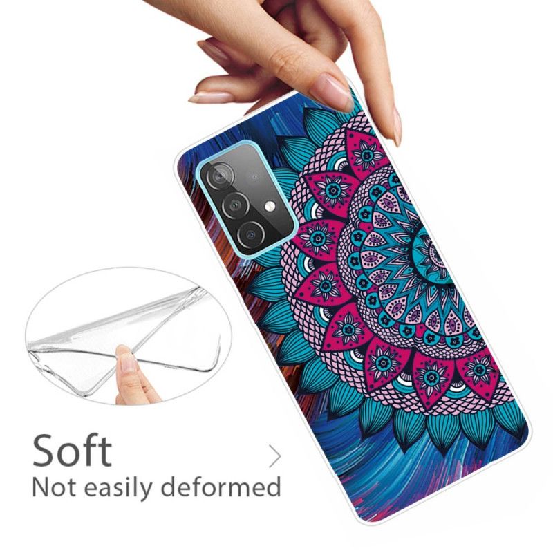 Hoesje Samsung Galaxy A72 4G / A72 5G Kleurrijke Mandala