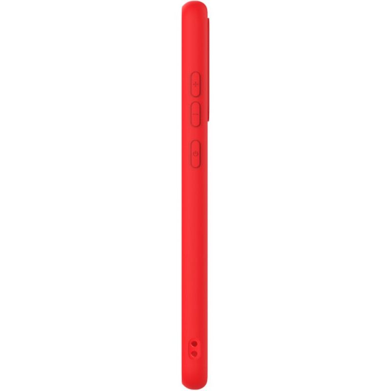 Hoesje Samsung Galaxy A72 4G / A72 5G Rood Zwart Imak Uc-2 Reeks