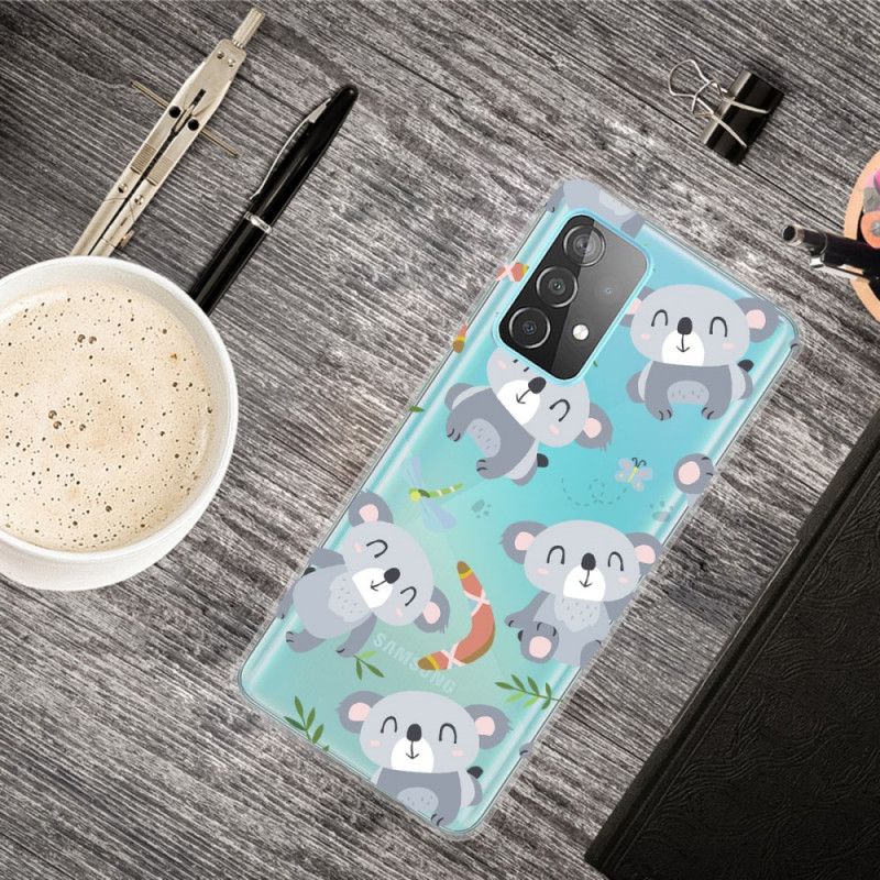 Hoesje Samsung Galaxy A72 4G / A72 5G Schattige Koala'S