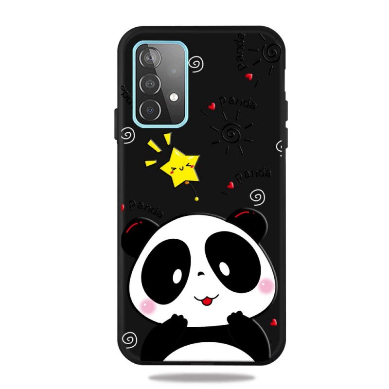 Hoesje voor Samsung Galaxy A72 4G / A72 5G Panda-Ster