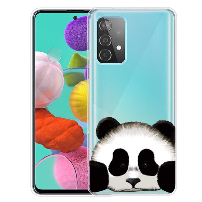 Hoesje voor Samsung Galaxy A72 4G / A72 5G Transparante Panda