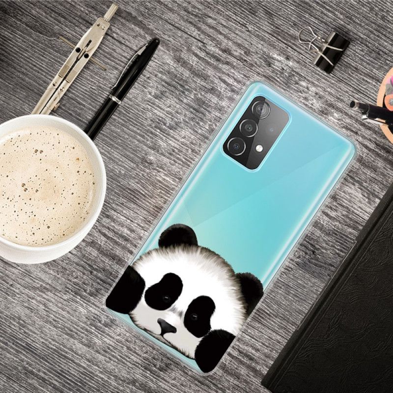 Hoesje voor Samsung Galaxy A72 4G / A72 5G Transparante Panda