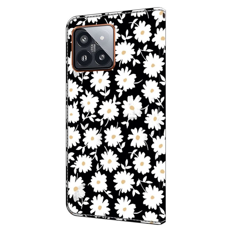 Bescherming Hoesje Xiaomi 14 Pro Bloemen