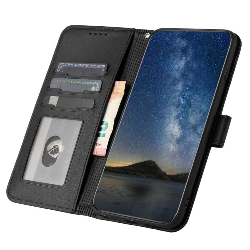 Flip Case Leren Xiaomi 14 Pro Zonnebloempatroon