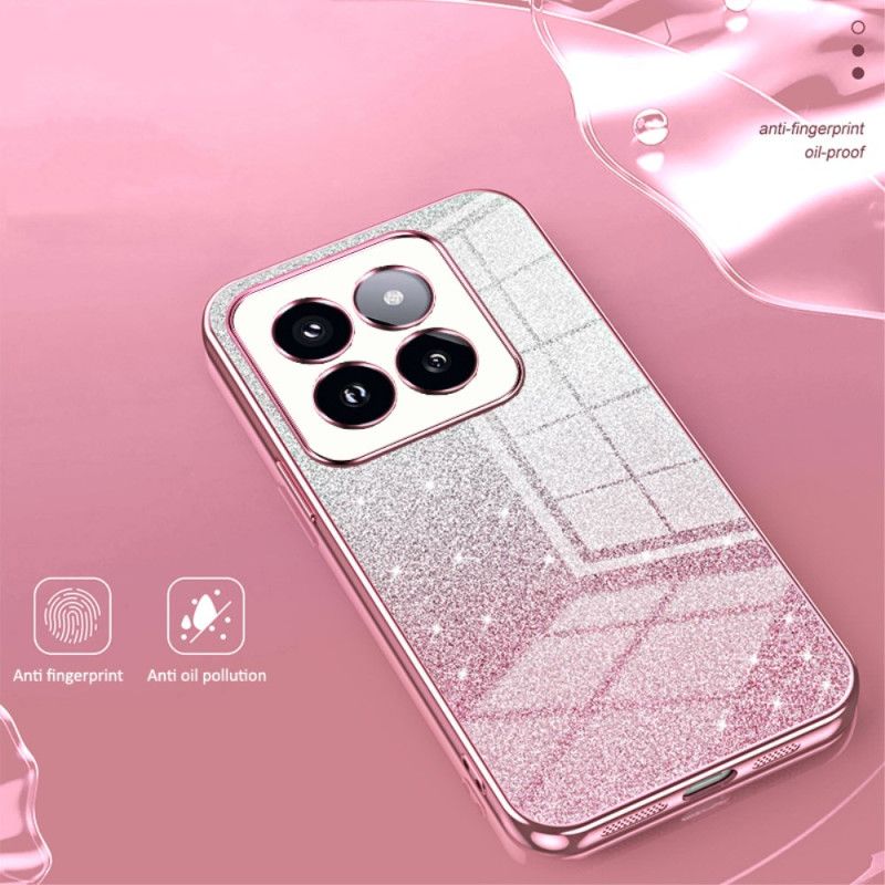 Hoesje Xiaomi 14 Pro Gradiëntglitter Bescherming Hoesje