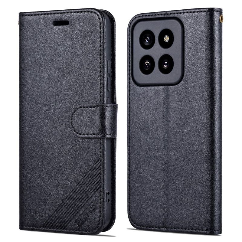 Leren Hoesje Xiaomi 14 Pro Azns Bescherming Hoesje