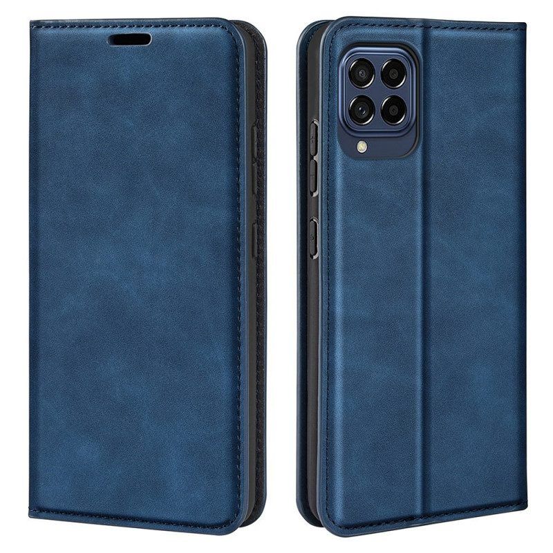 Bescherming Hoesje voor Samsung Galaxy M53 5G Folio-hoesje Huid-touch Zachtheid