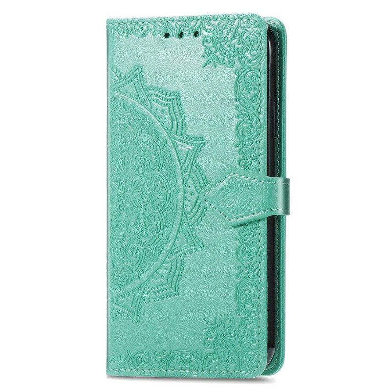 Folio-hoesje voor Samsung Galaxy M53 5G Uitstekende Mandala