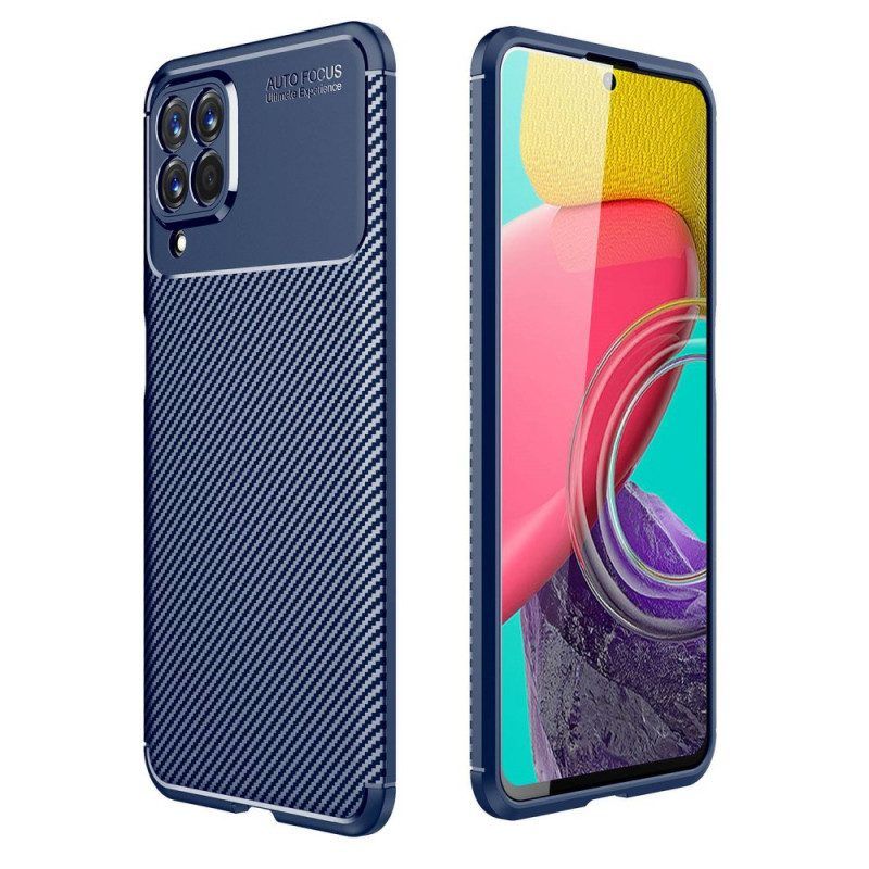 Hoesje voor Samsung Galaxy M53 5G Flexibele Koolstofvezel