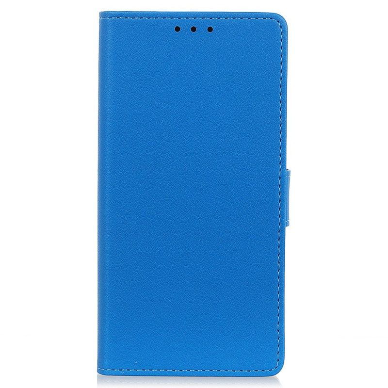 Leren Hoesje voor Samsung Galaxy M53 5G Klassiek