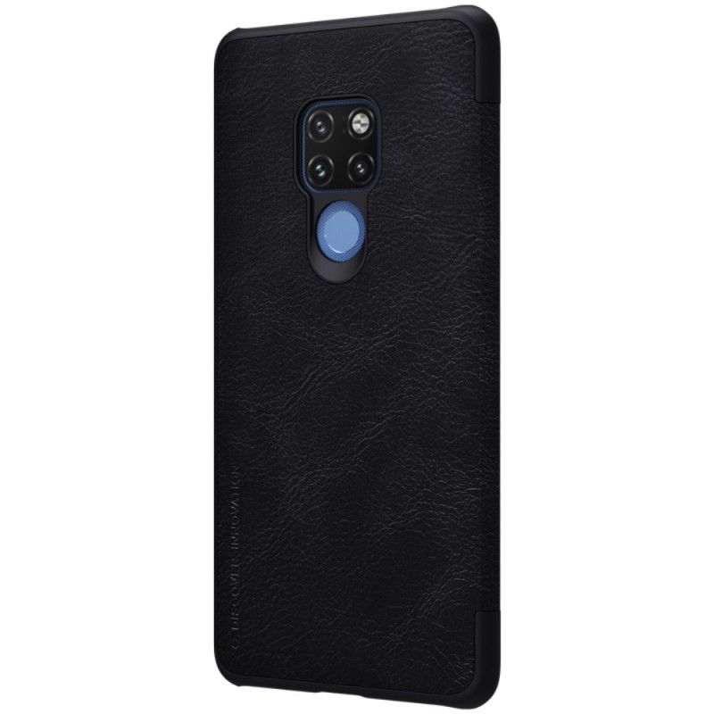 Folio-hoesje Huawei Mate 20 Bruin Nillkin Qin Serie