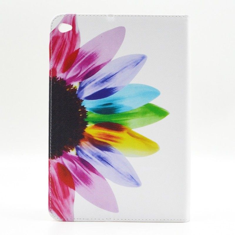 Bescherming Hoesje iPad Mini 4 Telefoonhoesje Aquarelbloem