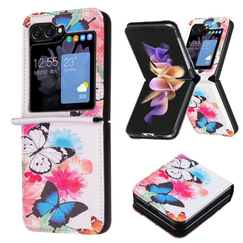 Hoesje Samsung Galaxy Z Flip 6 Twee Vlinders