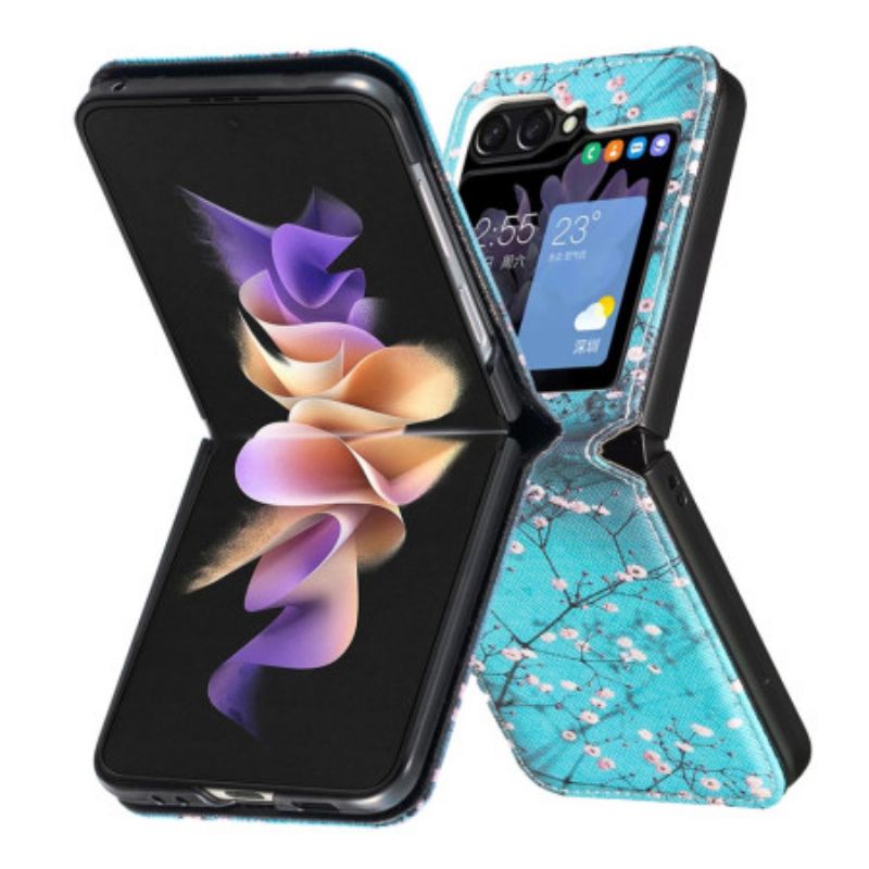 Hoesje Voor Samsung Galaxy Z Flip 6 Pruimenbloesems