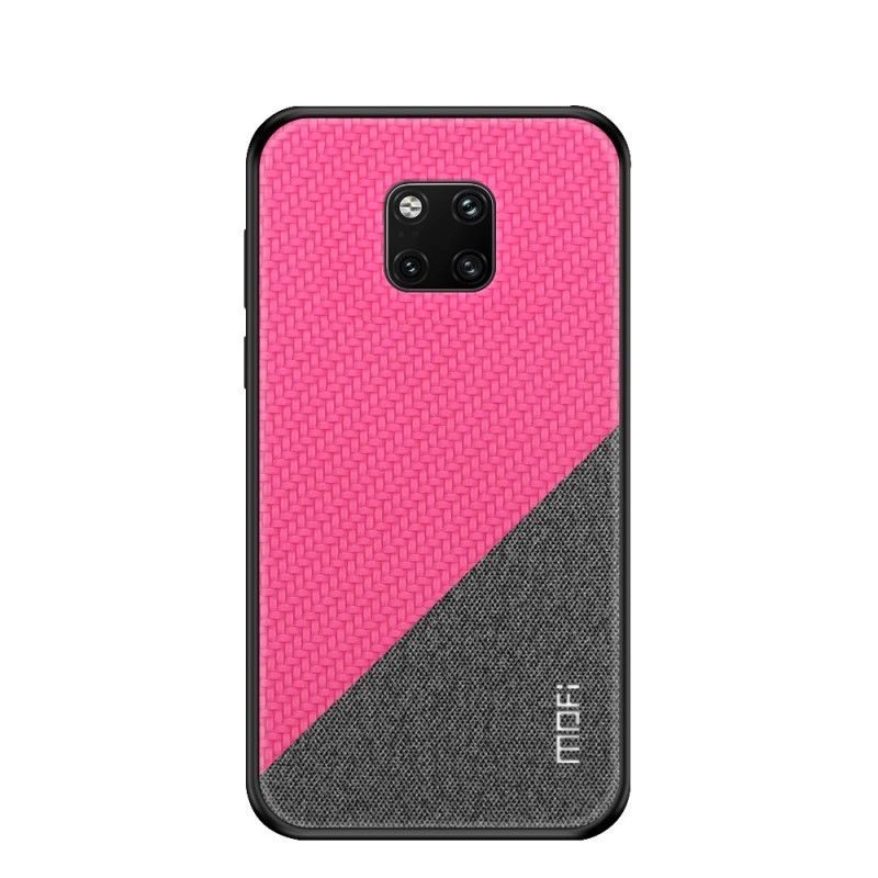 Hoesje Huawei Mate 20 Pro Magenta Zwart Mofi Eer Serie