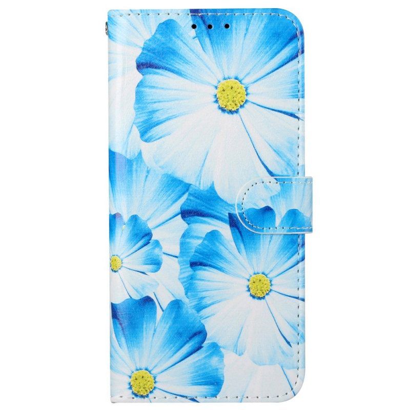 Leren Hoesje voor Xiaomi Redmi Note 11 Pro Plus 5G De Bloemenstijl