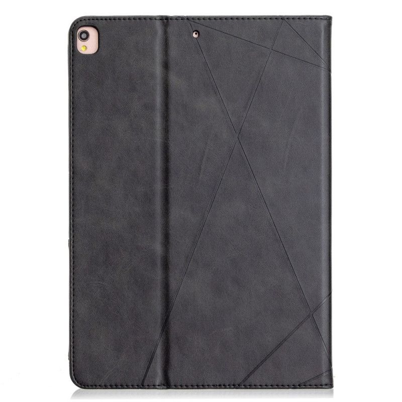 Case iPad Pro 10.5" Grijs Zwart Telefoonhoesje Geometrie