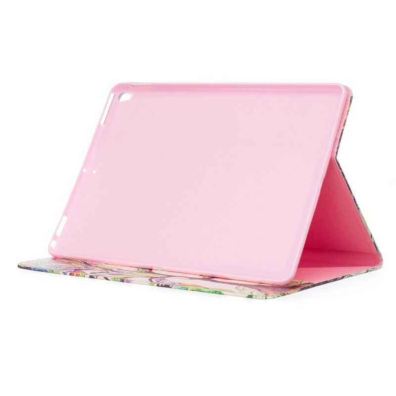 Flip Case Leren iPad Pro 10.5" Gekleurde Boom