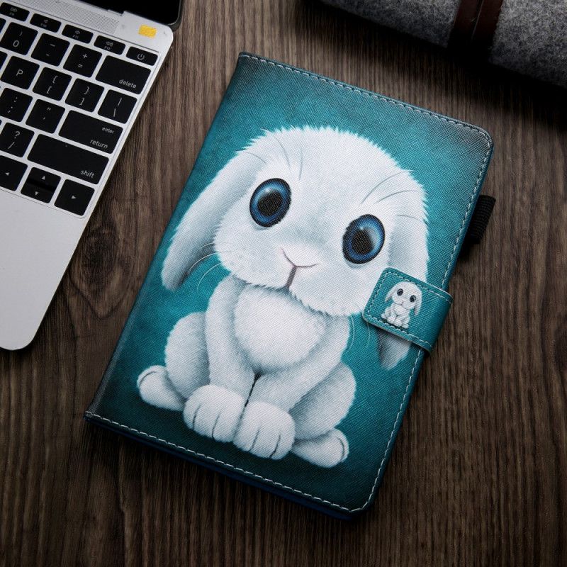 Leren Hoesje iPad Pro 10.5" Leuk Konijntje