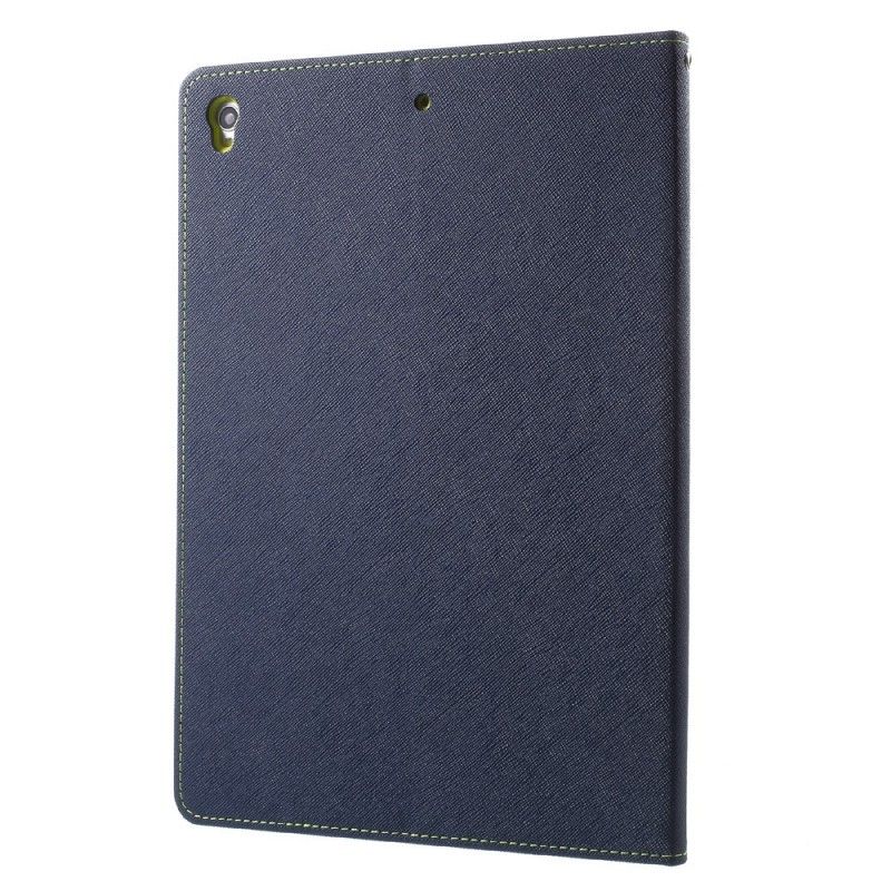 Leren Hoesje iPad Pro 10.5" Rood Zwart Telefoonhoesje Tweekleurig Kwik