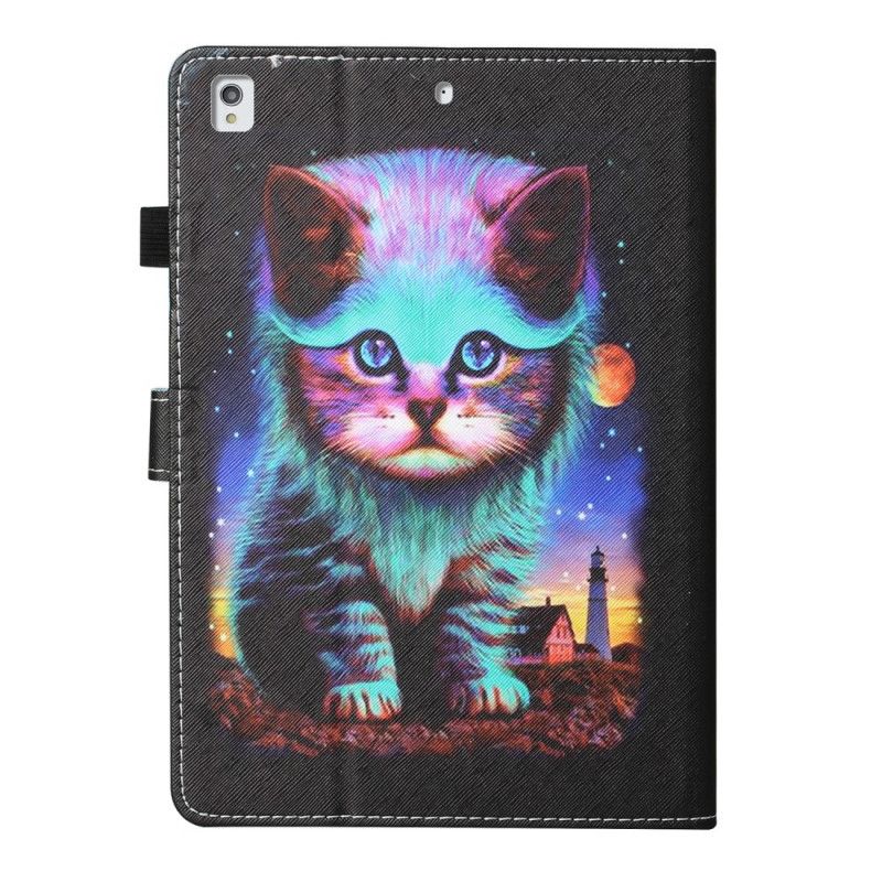 Leren Hoesje iPad Pro 10.5" Telefoonhoesje Elektrische Cat