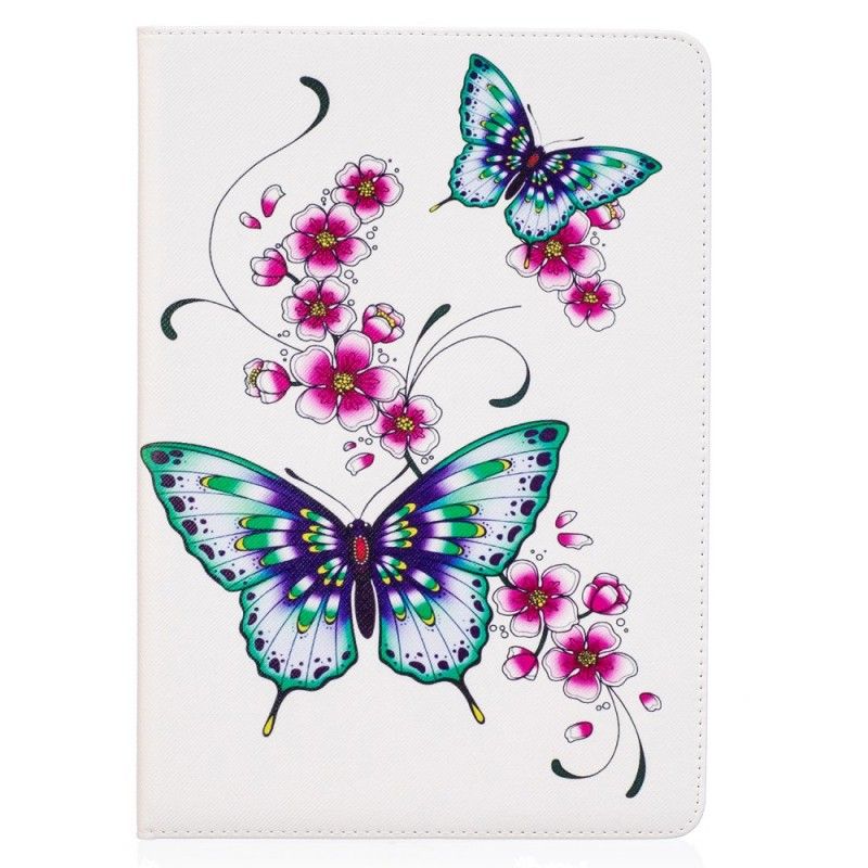 Leren Hoesje iPad Pro 10.5" Telefoonhoesje Prachtige Vlinders