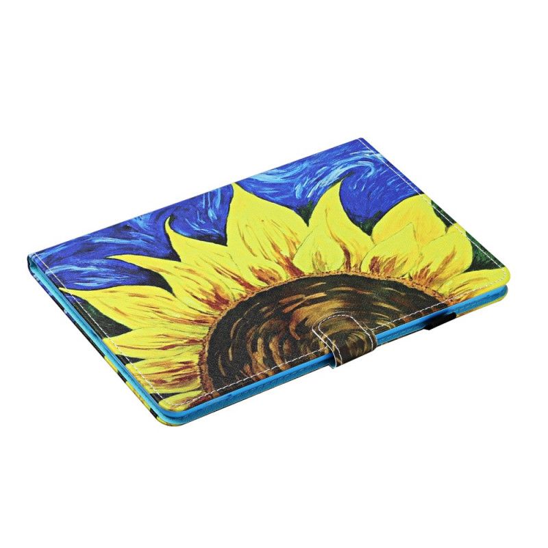 Leren Hoesje iPad Pro 10.5" Telefoonhoesje Zonnebloem