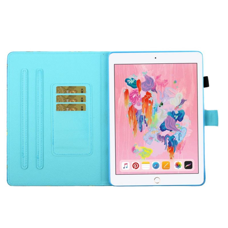 Leren Hoesje iPad Pro 10.5" Vlucht Van Vlinders