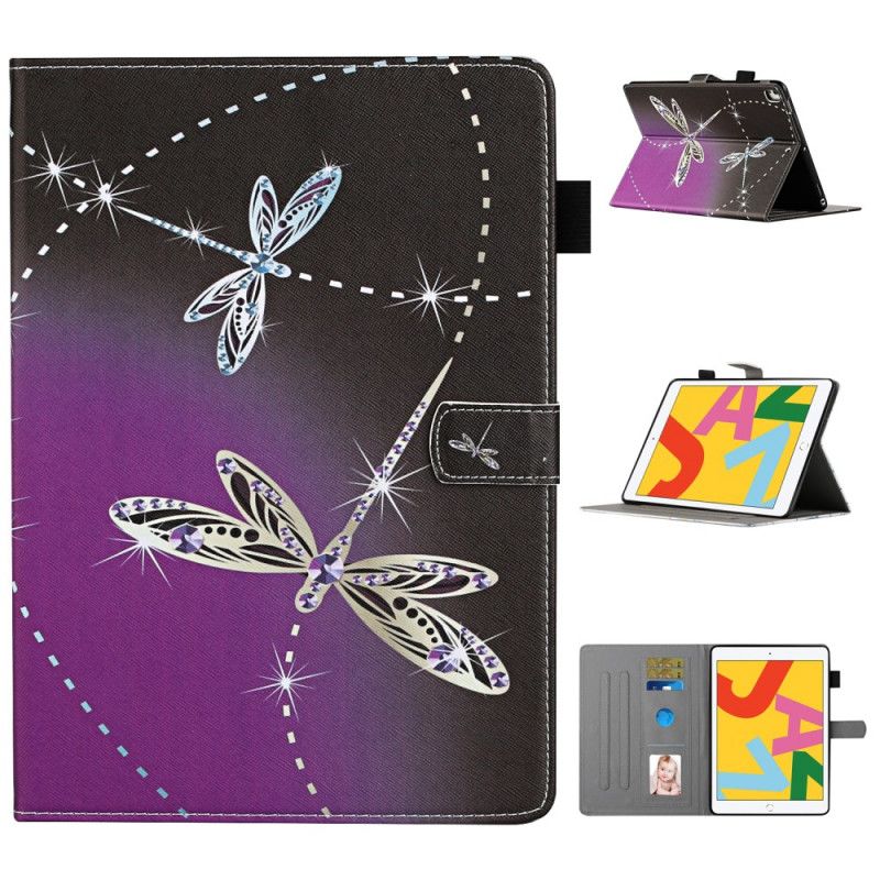 Leren Hoesje voor iPad Pro 10.5" Libellen