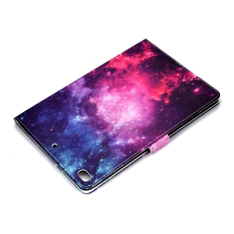 Leren Hoesje voor iPad Pro 10.5" Paars Heelal