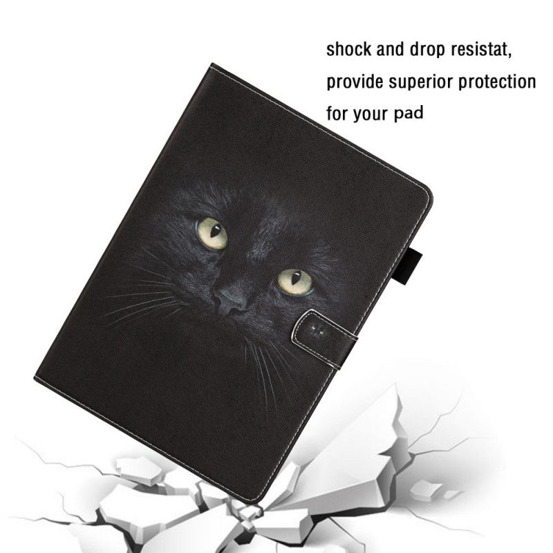 Leren Hoesje voor iPad Pro 10.5" Zwarte Kat