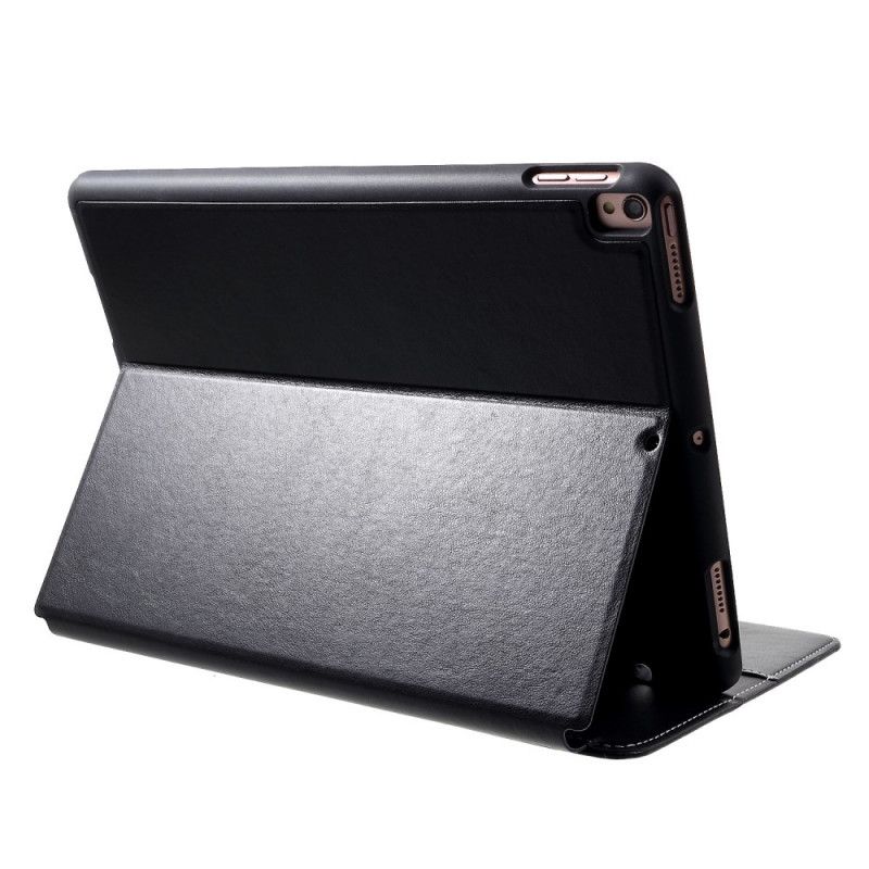Smart Case iPad Pro 10.5" Grijs Zwart Leereffect
