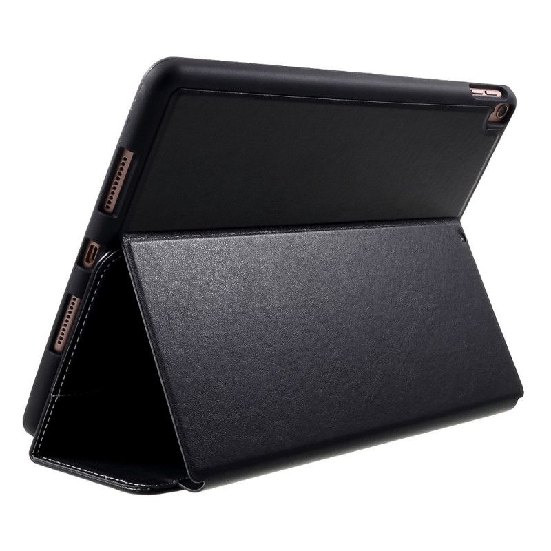 Smart Case iPad Pro 10.5" Grijs Zwart Leereffect