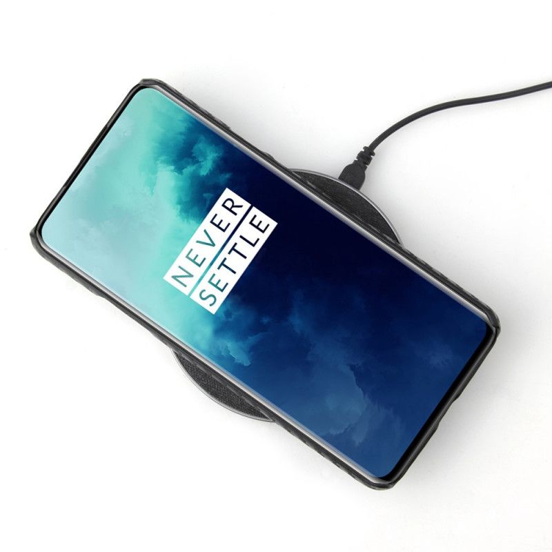 Hoesje voor OnePlus 7 Pro Koolstofvezel