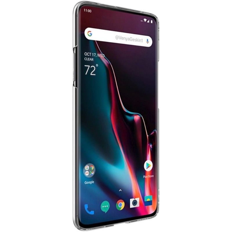 Hoesje voor OnePlus 7 Pro Transparant Imak