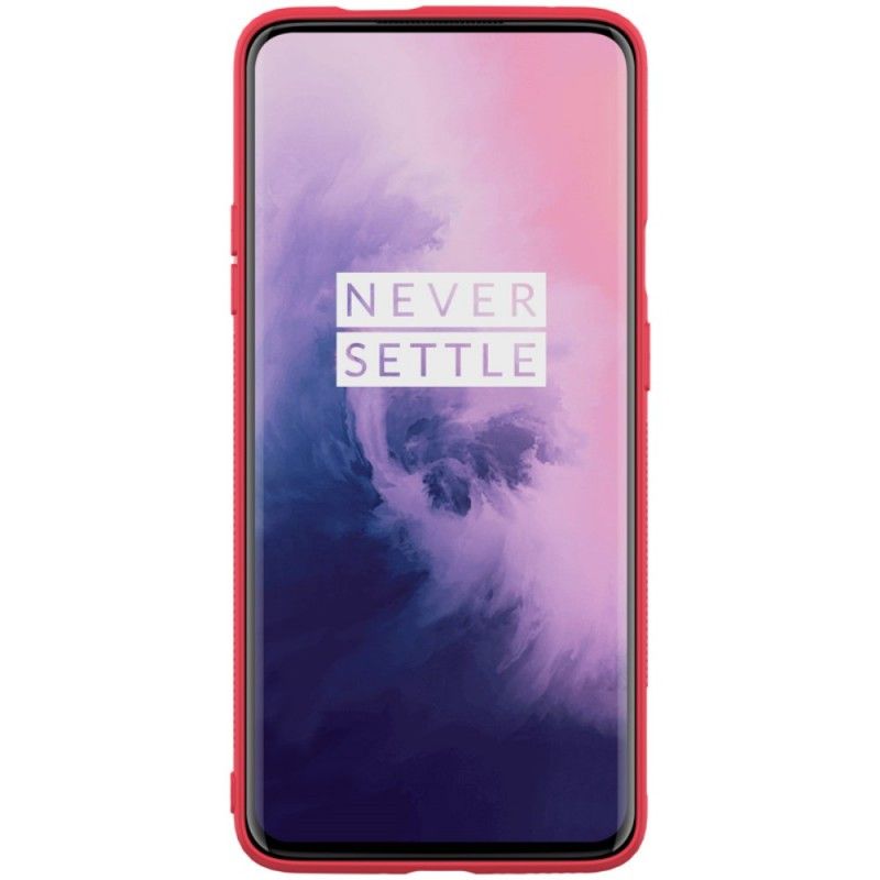 Hoesje voor OnePlus 7 Pro Zwart Getextureerd Nillkin